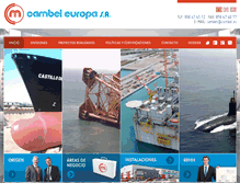 Tablet Screenshot of cambel.es